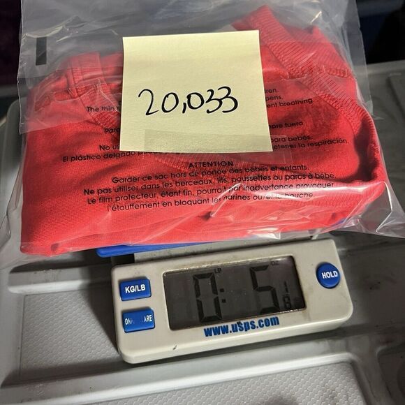 Lou & Grey Signature Soft Knit Muscle Tank Top Red Shirt Short Sleeve Size SMALL - Picture 10 of 10